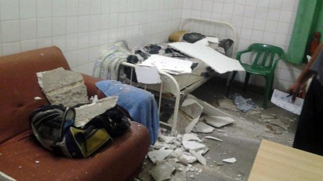 ESCOMBROS. La cama de la guardia ESCOMBROS. La cama de la guardia