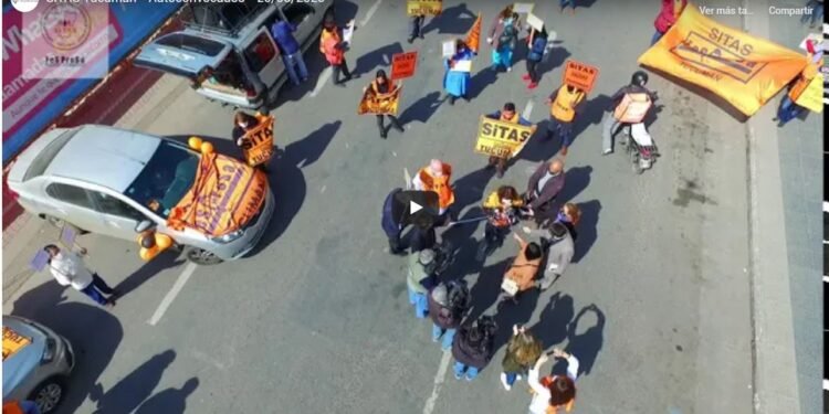 Caravana y Bocinazo – Jornada de Lucha Nacional y Provincial en Salud