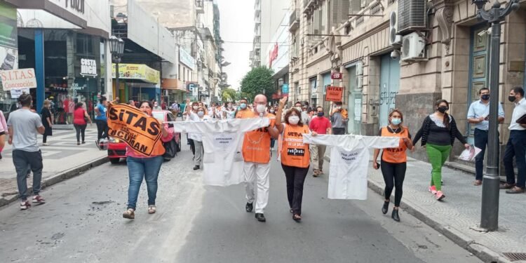 Día de la Salud: marcha y homenaje a los compañeros fallecidos por Covid-19