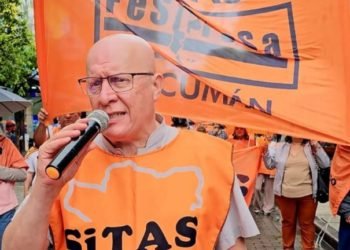 Día Nacional de la Enfermería: SiTAS marchó en defensa de salarios dignos